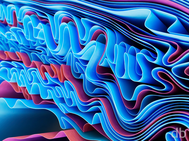 Interfold (All Blue)