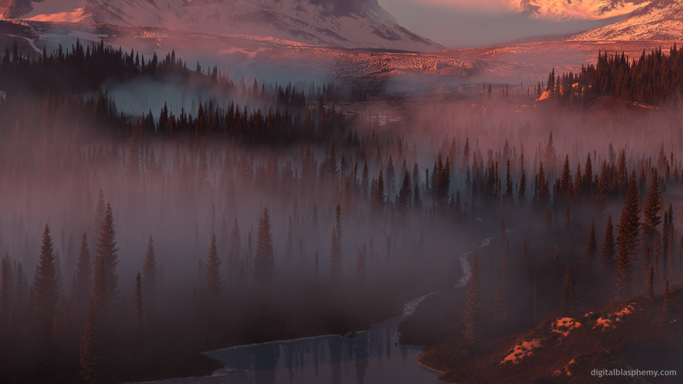Glacier Valley (Sunrise)