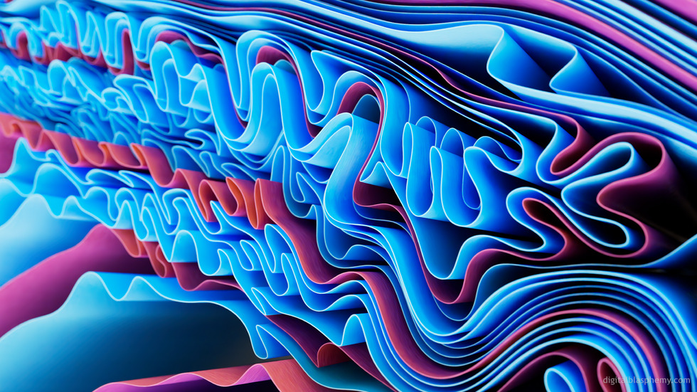 Interfold (All Blue)
